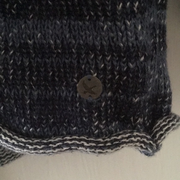 Eddie Bauer Blue Striped Hoodie Women's Small - Picture 3 of 4